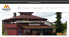 Desktop Screenshot of fred-mack.de